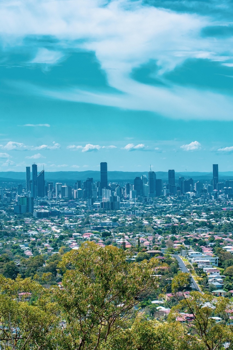 buildings, skyline, urban, modern, city, view, brisbane, mount gravatt outlook reserve, queensland, australia, cityscape, brisbane, brisbane, brisbane, brisbane, brisbane