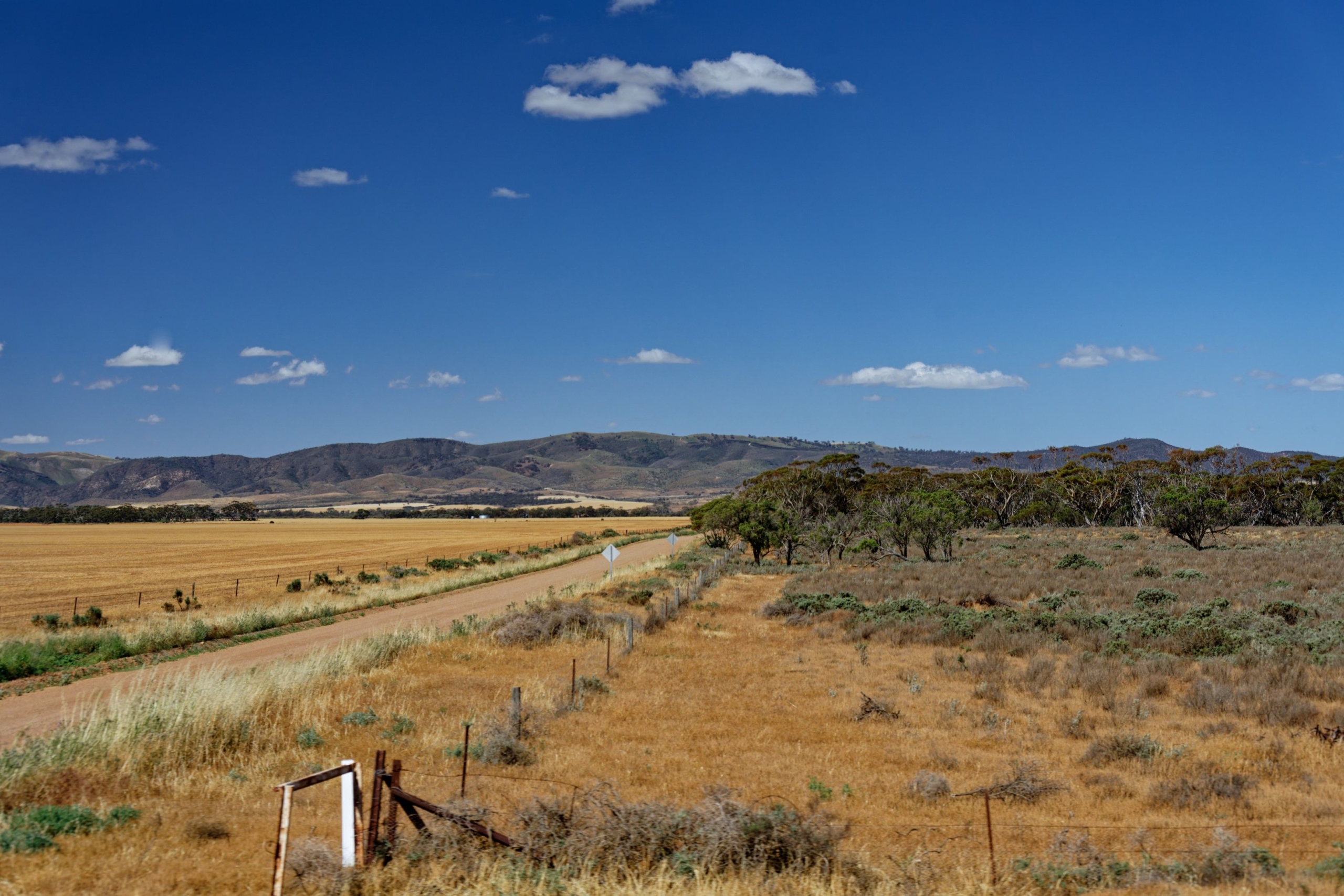 Rural land block in outback Queensland Australia